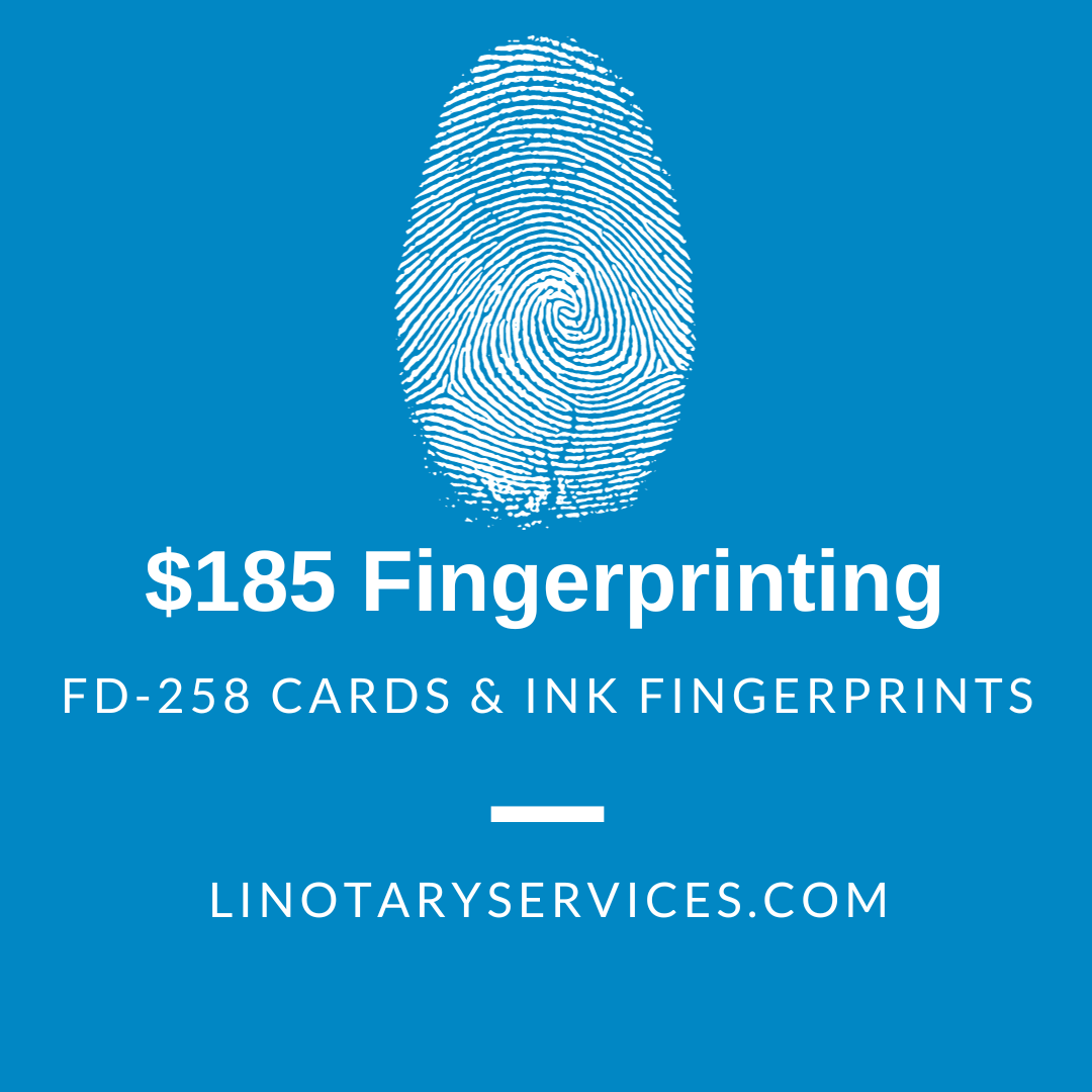 NYC Mobile Fingerprinting LI Notary Services Notary, Apostille
