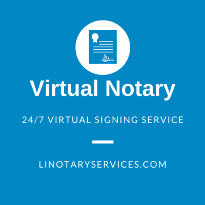 Virtual Notary / Remote Notarization