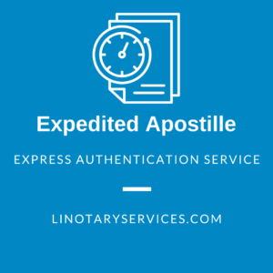 Expedited Apostille
