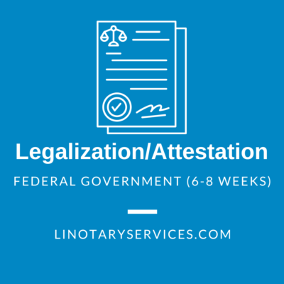 Legalization/Attestation