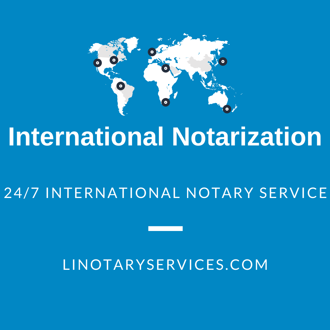 International Notarization LI Notary Services Notary, Apostille